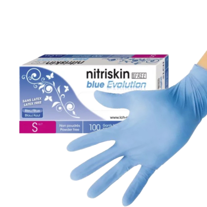 LCH® Nitriskin Blue Evolution Powder-Free Nitrile Examination Gloves